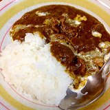 ほうれん草とラム肉のカレー